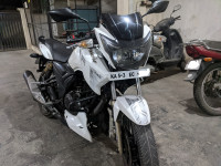 White TVS Apache RTR 180 ABS