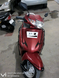 Red Honda Activa