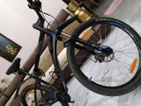 Black Bicycle  Btwin Rockrider 520, black color, price negotiable