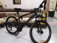 Black Bicycle  Btwin Rockrider 520, black color, price negotiable