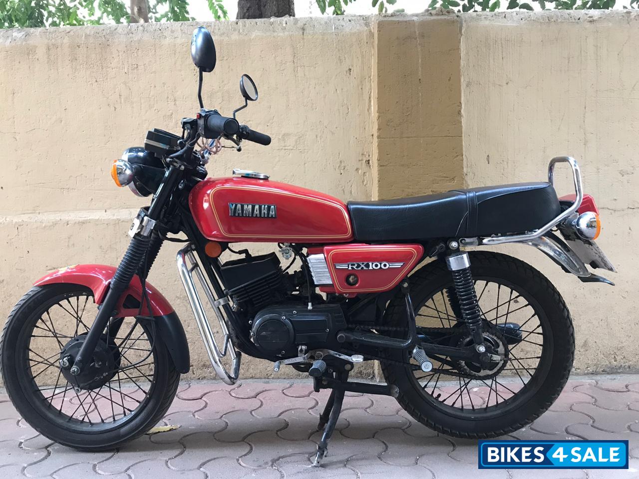 Used 1987 Model Yamaha Rx 100 For Sale In Mumbai. Id 263107. Red Colour 