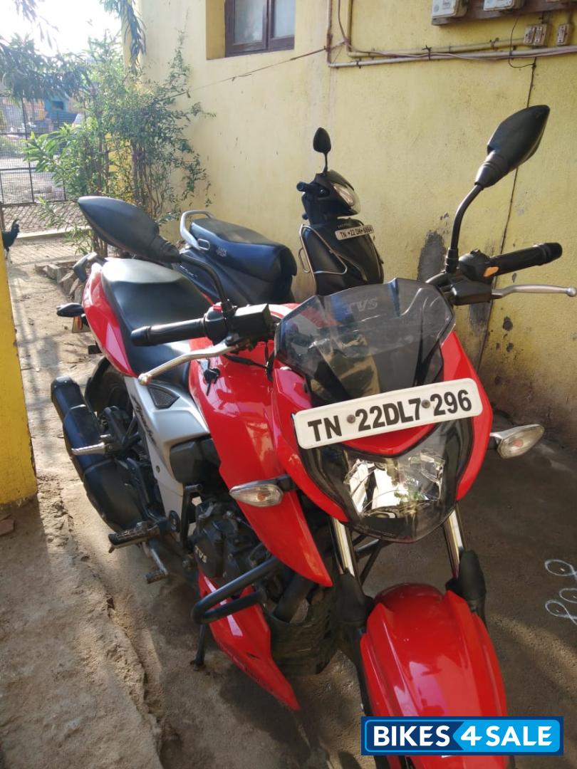 Used 18 Model Tvs Apache Rtr 160 4v For Sale In Chennai Id Bikes4sale