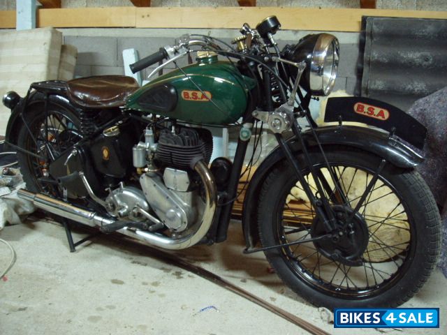 Vintage bsa deals motorcycle for sale