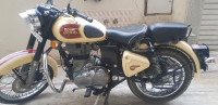 Tan Royal Enfield Classic 500