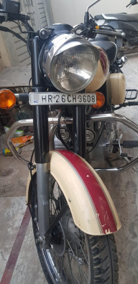 Tan Royal Enfield Classic 500