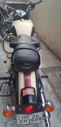 Tan Royal Enfield Classic 500