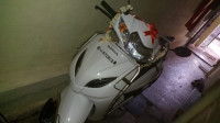 White Honda Activa 5G