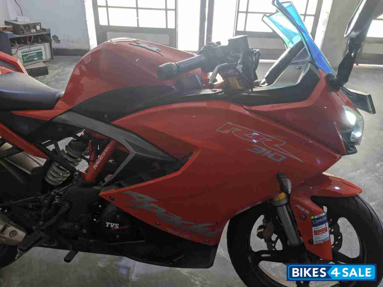 Red TVS Apache RR 310 Red TVS Apache RR 310