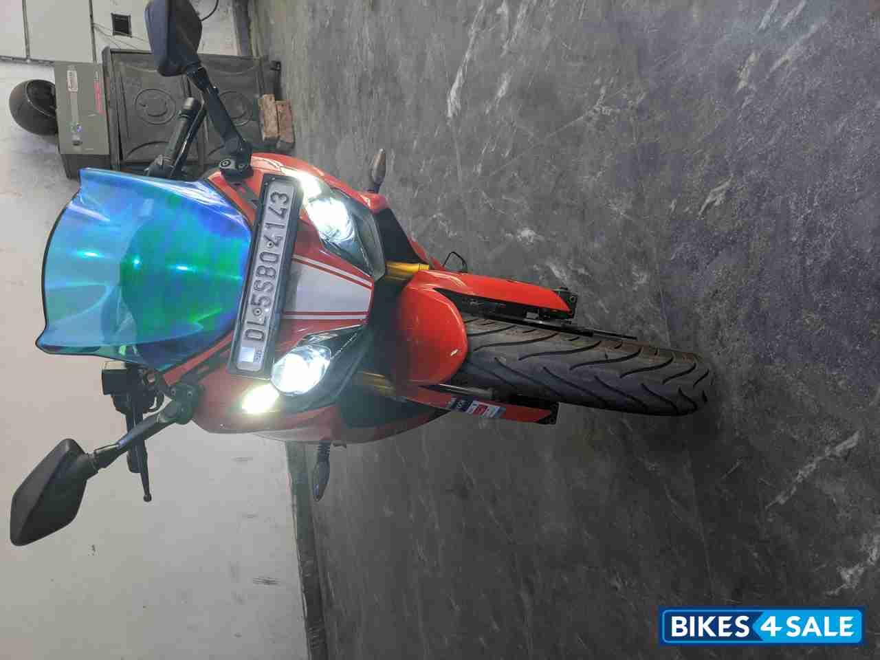 Red TVS Apache RR 310 Red TVS Apache RR 310