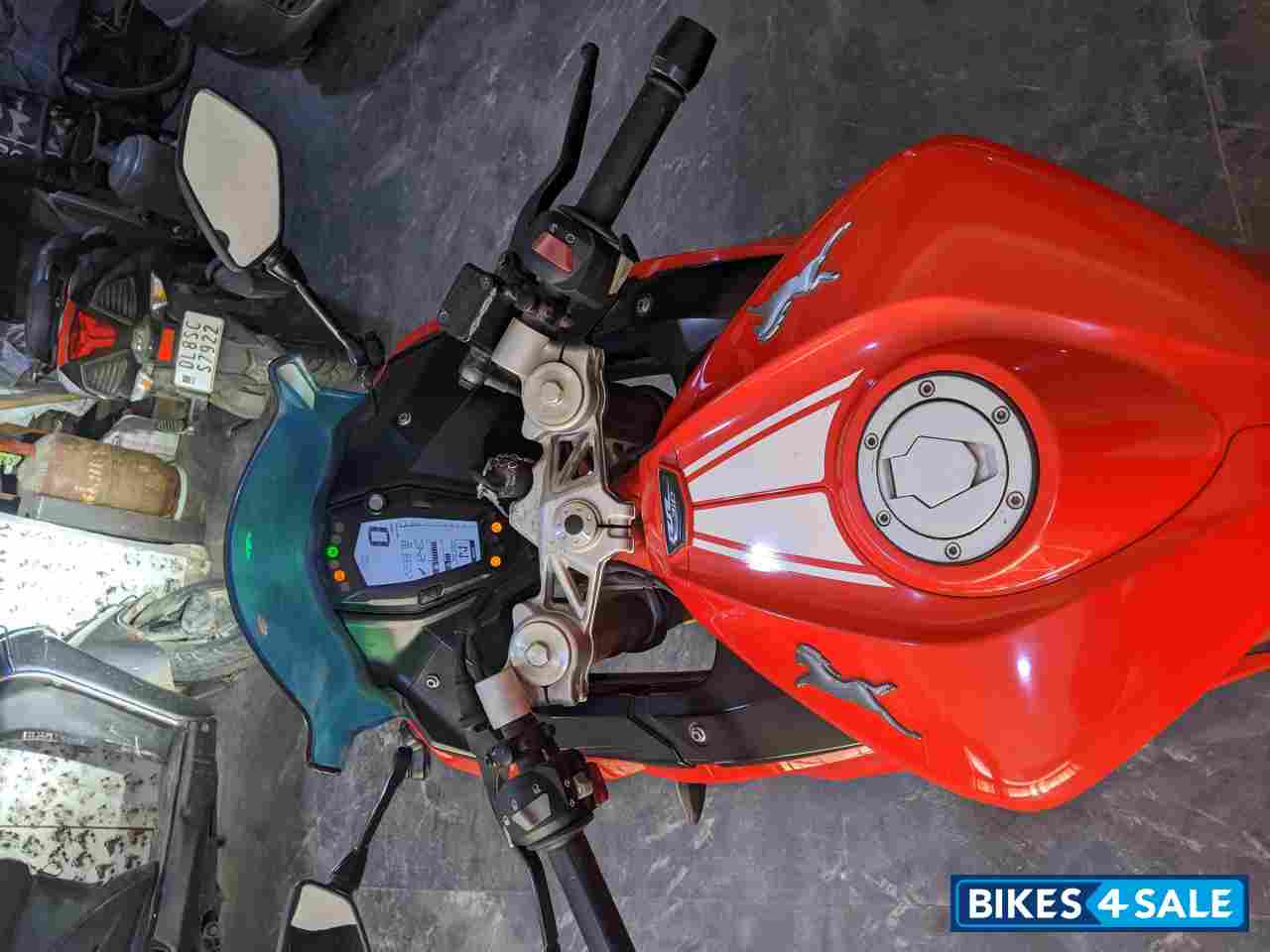 Red TVS Apache RR 310 Red TVS Apache RR 310