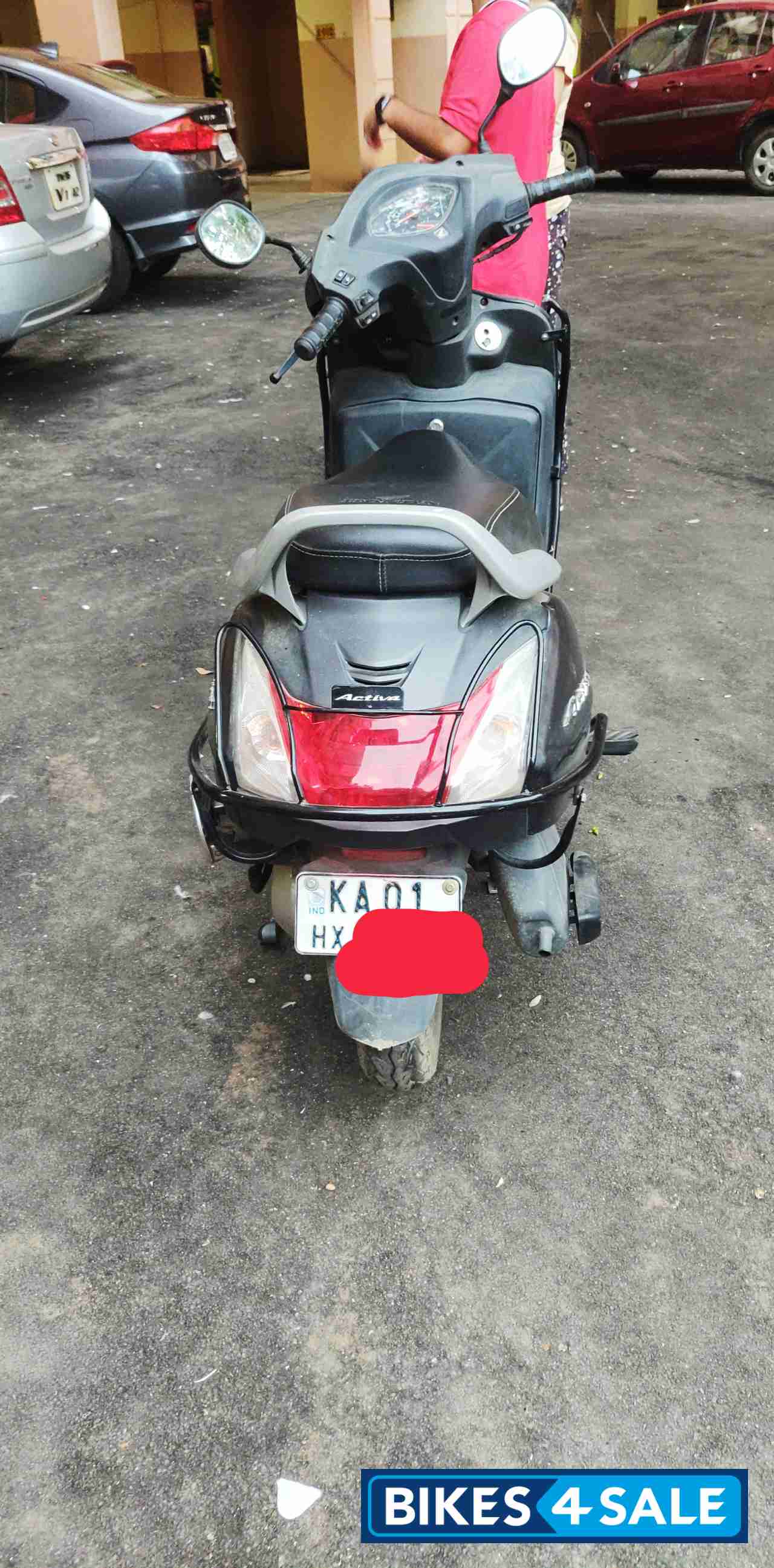 Matte Black Honda Activa 4G