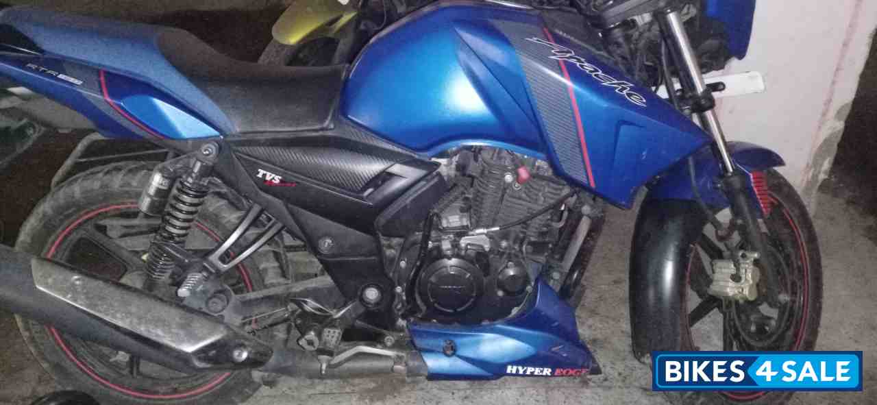 Used Tvs Apache Rtr 160 For Sale In Ranchi Id Blue Colour Bikes4sale