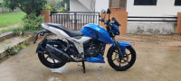 Matte Blue TVS Apache RTR 160 4V