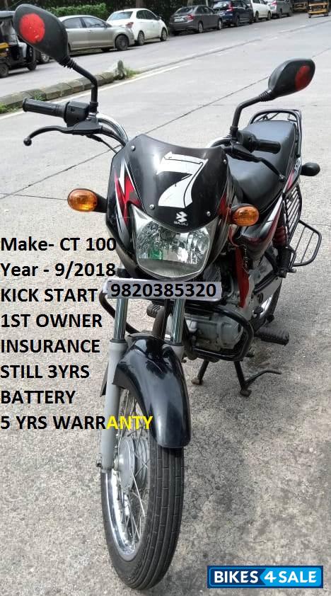 Used 2018 model Bajaj CT 100 for sale in Mumbai. ID 279062