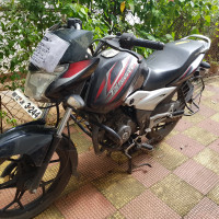 Black - Red Bajaj Discover 125 ST