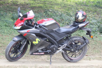 Grey & Red Yamaha YZF R15 V3