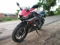 Grey & Red Yamaha YZF R15 V3