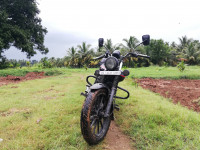 Black Bajaj Avenger Street 220