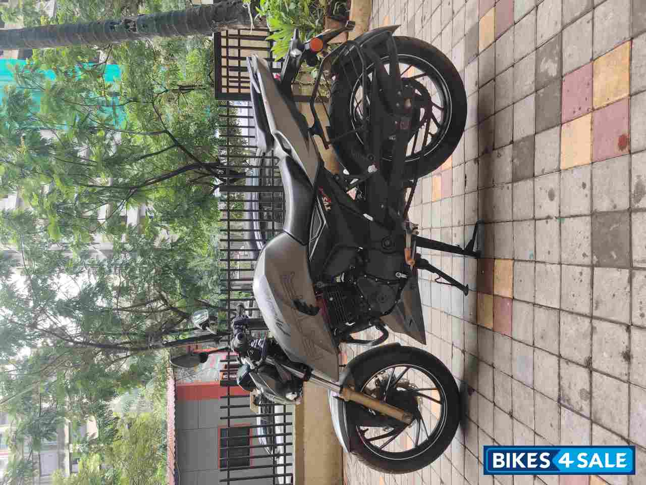 Matte Grey TVS Apache RTR 200 4V