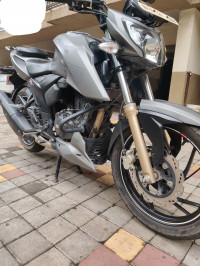 Matte Grey TVS Apache RTR 200 4V