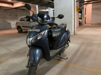 Metallic Blue Honda Activa 125