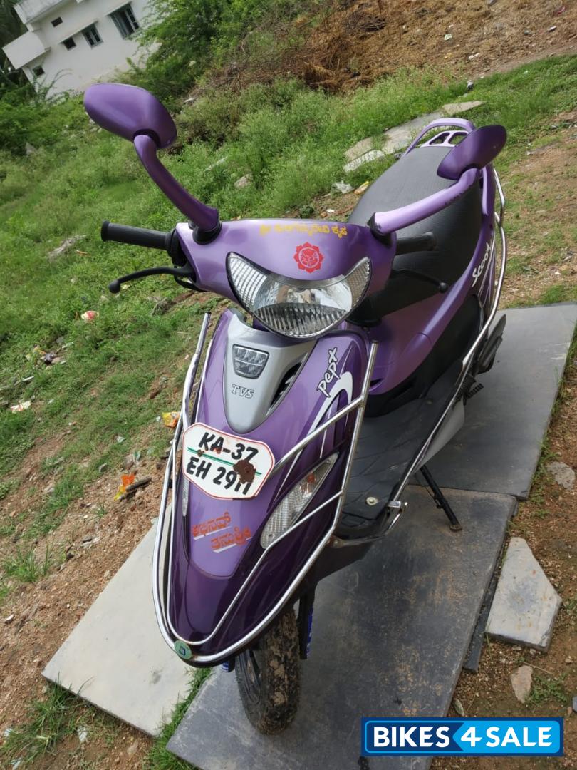 Used 2018 model TVS Scooty Pep Plus for sale in Koppal. ID ...