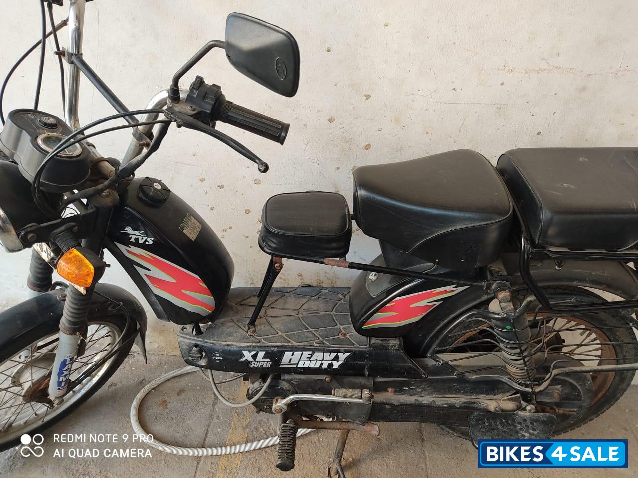 Used 2012 model TVS XL Super Heavy Duty for sale in Chennai. ID 292945.  Black colour - Bikes4Sale