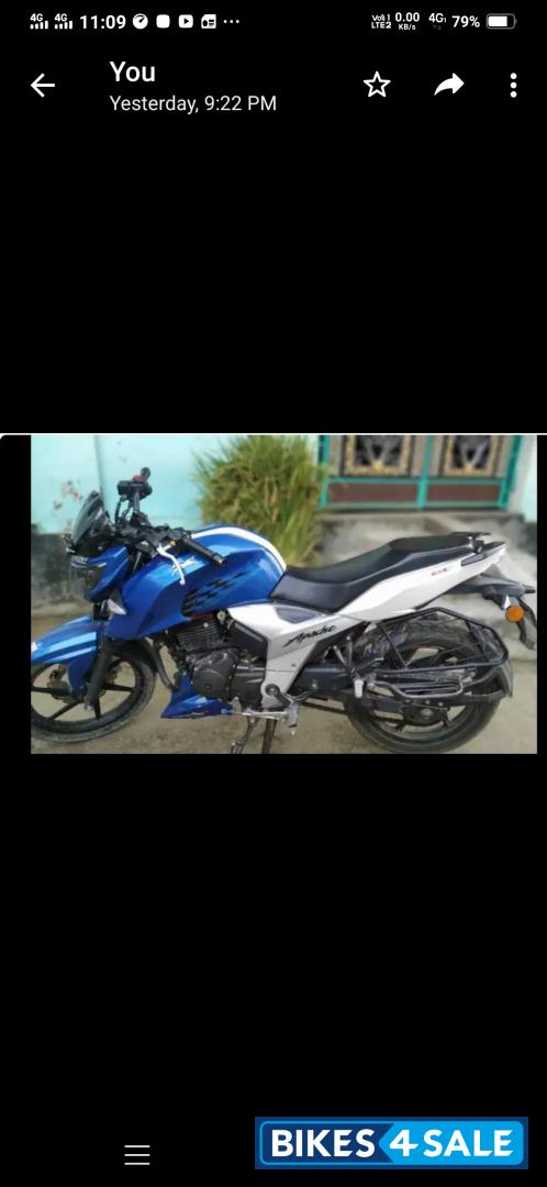 Used 19 Model Tvs Apache Rtr 160 4v For Sale In Siwan Id Bikes4sale