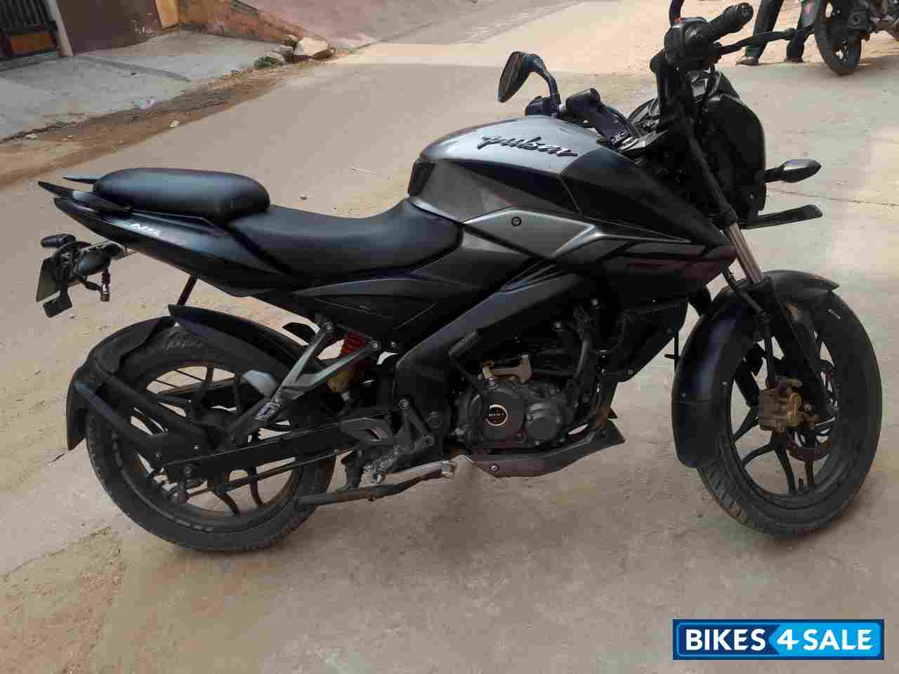 Grey Black Bajaj Pulsar NS 160