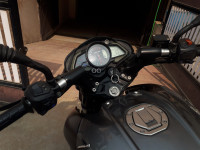 Grey Black Bajaj Pulsar NS 160