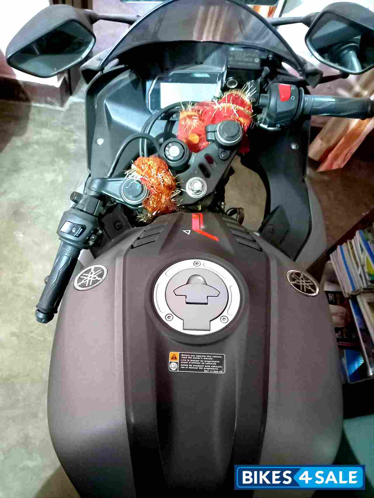 Matt Red Grey Yamaha YZF R15 V3 BS6 Matt Red Grey Yamaha YZF R15 V3 BS6