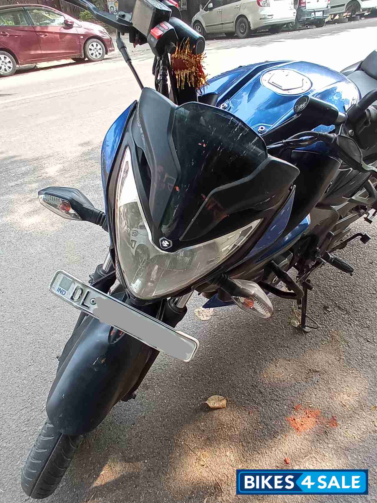 Used Model Bajaj Pulsar Ns For Sale In New Delhi Id Saffire Blue Colour