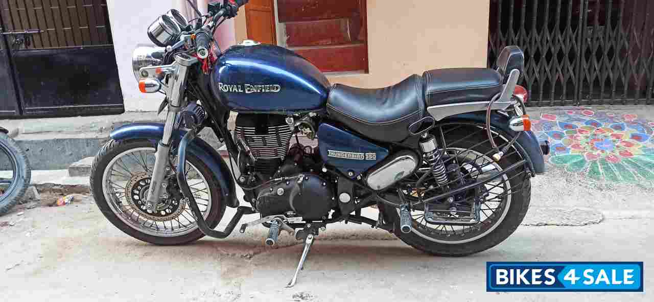 Marine Blue Royal Enfield Thunderbird 350