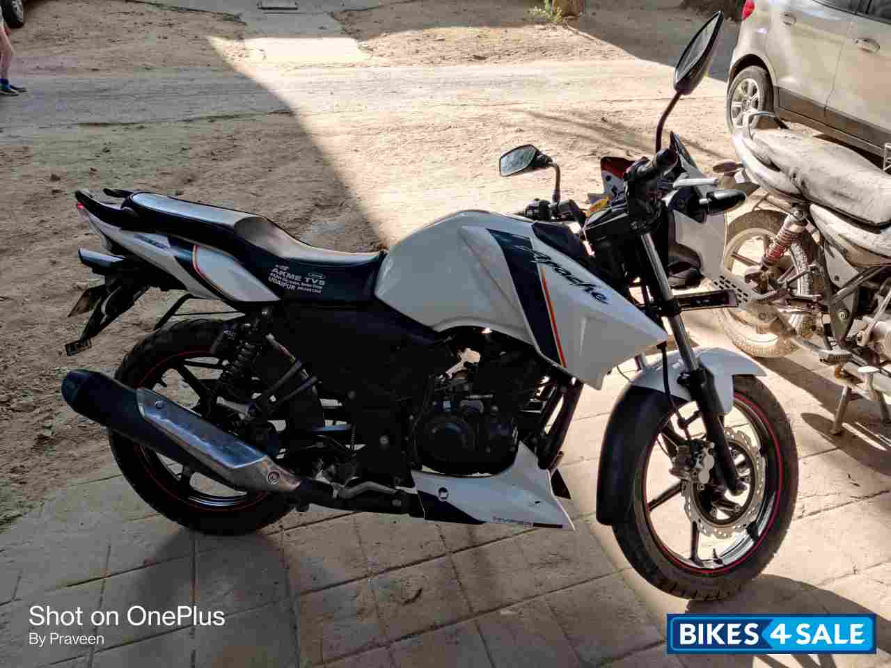 Used 16 Model Tvs Apache Rtr 160 For Sale In Udaipur Id Bikes4sale