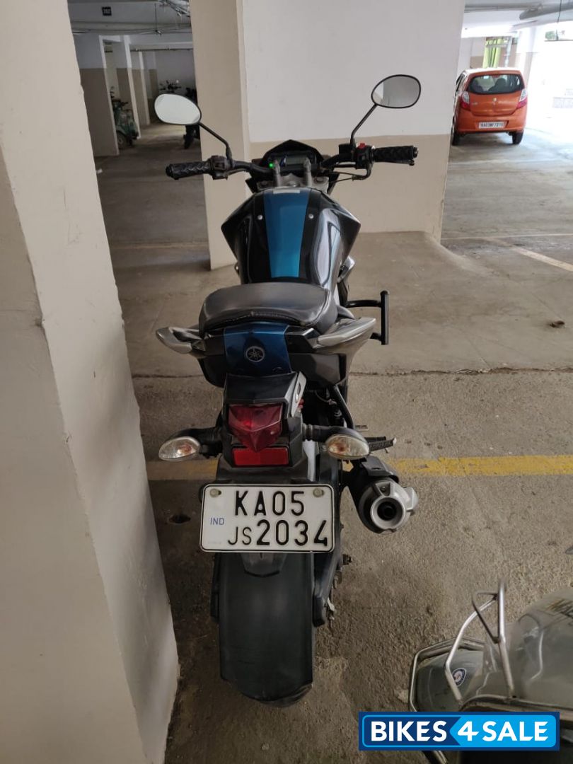 Blue Yamaha FZ-S Blue Yamaha FZ-S