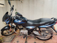 Blue Bajaj Discover 110