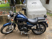 Marine Blue Royal Enfield Thunderbird 350