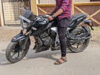 Black TVS Apache RTR 160 4V