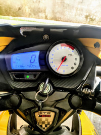 Yellow With Black TVS Apache RTR 160