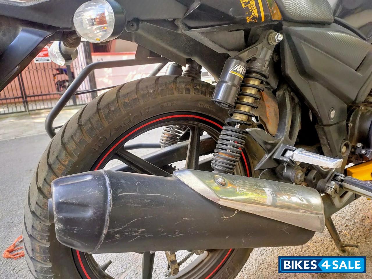 Yellow With Black TVS Apache RTR 160 Yellow With Black TVS Apache RTR 160