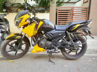 Yellow With Black TVS Apache RTR 160