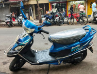 Blue TVS Scooty Pep Plus