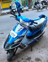 Blue TVS Scooty Pep Plus