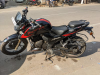 Black Red TVS Apache RTR 200 4V Race Edition 2.0