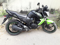 Green Yamaha FZ-S