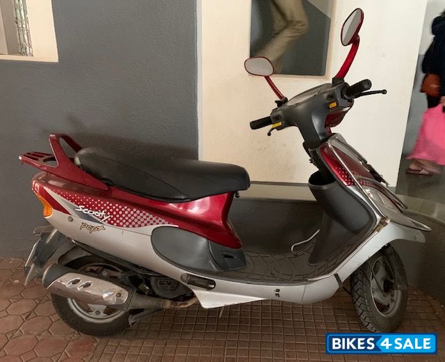 Red TVS Scooty Pep Plus