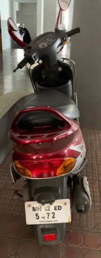 Red TVS Scooty Pep Plus