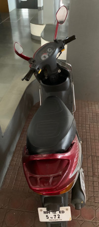 Red TVS Scooty Pep Plus