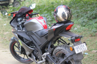 Grey Yamaha YZF R15 V3