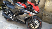 Grey Yamaha YZF R15 V3